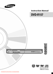 Samsung DVD-R157 Instruction Manual