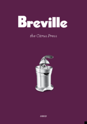 Breville 800CP User Manual