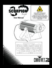 Chauvet Scorpion Script User Manual