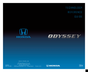 Honda Odyssey EX 2014 Technology Reference Manual