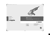 Bosch GWS Professional 8-115 Original Instructions Manual