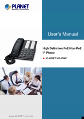 Planet Networking & Communication IP-1000PT User Manual