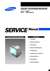 Samsung CS29Z7HRGX/XTT Service Manual