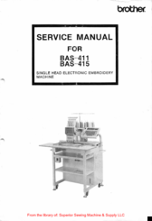 Brother BAS-415 Service Manual