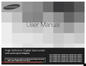 Samsung HMX-H303SP User Manual