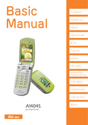 Sony Ericsson A1404S Basic Manual