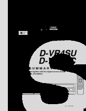 Toshiba D-VR4SC Service Manual