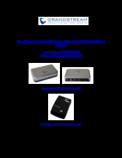 Grandstream Networks HandyTone 486 Quick Installation Manual