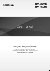Samsung HW-J8500R User Manual