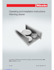 Miele ESW 6380 Operating And Installation Instructions