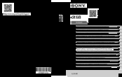 Sony ILCA-68 Instruction Manual
