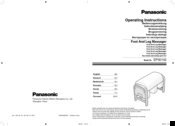 Panasonic EP30102 Operating Instructions Manual