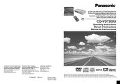 Panasonic CQ-VD7200U Operating Instructions