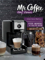 Mr. Coffee ECMPT1000 User Manual
