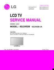 LG 42LD452B-UA Service Manual