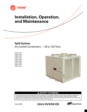 Trane CAUJ-C20 Installation, Operation And Maintenance Manual