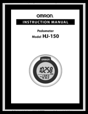 Omron HJ-150 Instruction Manual