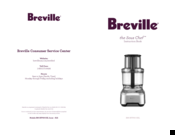 Breville RM-BFP800XL Instruction Book