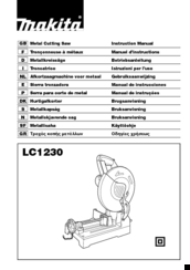 Makita LC1230 Instruction Manual