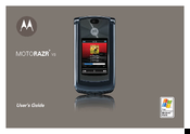 Motorola MOTORAZR V8 User Manual