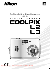 Nikon COOLPIX L2 Guide Operating Instructions Manual