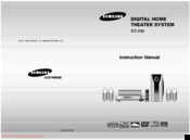 Samsung HT-P40 Instruction Manual