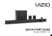 Vizio SB4451-C0 Quick Start Manual