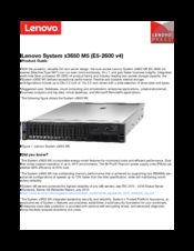 Lenovo 8871 Product Manual