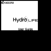 Kyocera Hydro Life User Manual