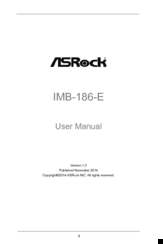 ASROCK IMB-186-E User Manual