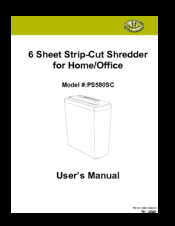 Gear Head PS580SC User Manual