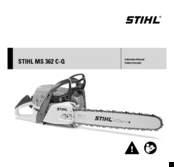 Stihl MS 362 C-Q Instruction Manual