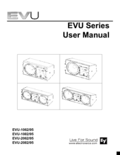 Electro-Voice EVU-2062/95 User Manual