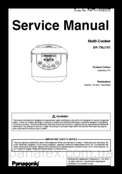 Panasonic SR-TMJ181 Service Manual