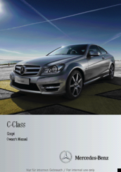 Mercedes-Benz 2013 W204 Coupe Owner's Manual