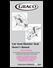Graco 8689HOU Owner's Manual
