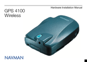 Navman GPS4100 Hardware Installation Manual