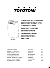 Toyotomi TD-C210 Operating Manual