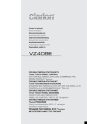 Clarion VZ409E Owner's Manual