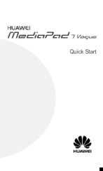 Huawei MediaPad 7 Vogue Quick Start Manual