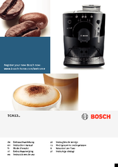 Bosch TCA 53 Series Instruction Manual