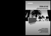 Yamaha PDM-4210E User Manual