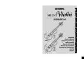 Yamaha Silent Violin SV250 Owner's Manual