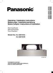 Panasonic HL-DW165B Operating And Installation Instructions