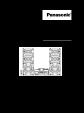 Panasonic SC-MAX7000E Operating Instructions Manual