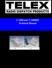 Telex C-2000 Technical Manual