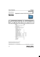 Philips 26PF7521D Service Manual
