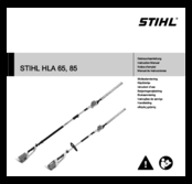 Stihl HLA 65 Instruction Manual