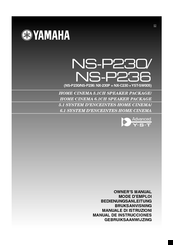 Yamaha NS-P230 Owner's Manual