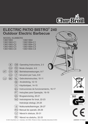 Char-Broil 13601864 Operating Instructions Manual